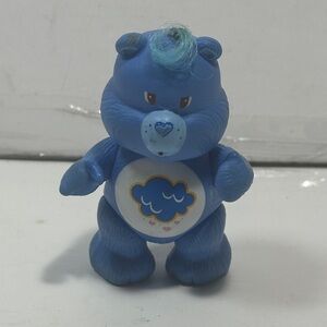 Vintage 1980’s Grumpy Bear Charming Blue Care Bear with Cloud Design Toy